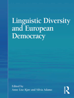 cover image of Linguistic Diversity and European Democracy